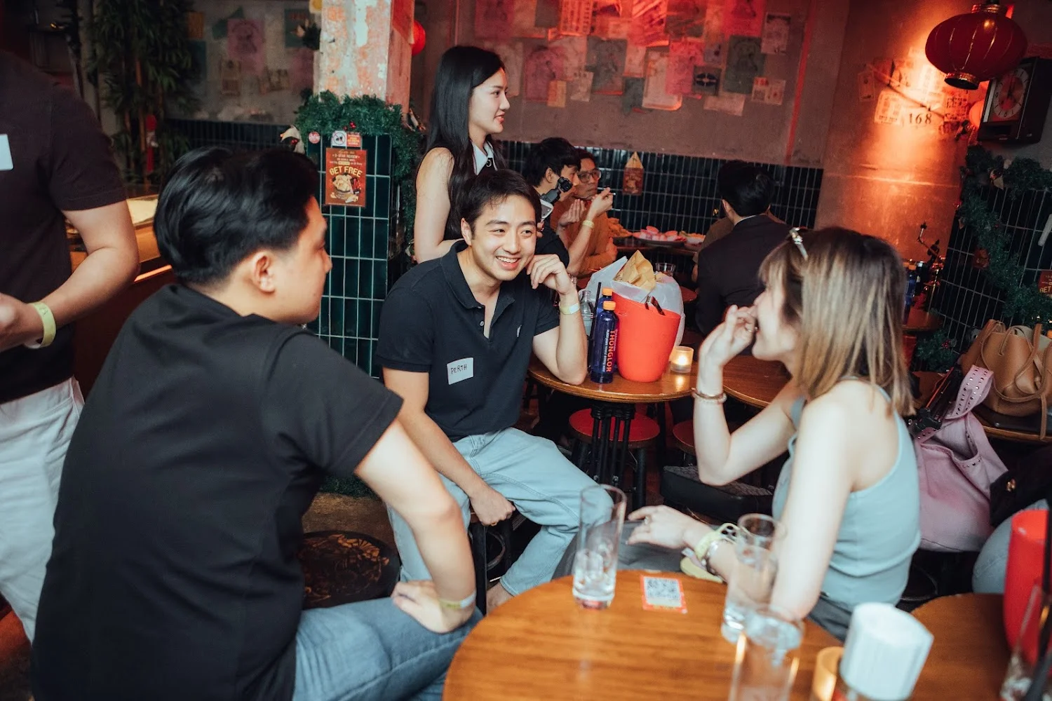 Genuine moments shared at the table